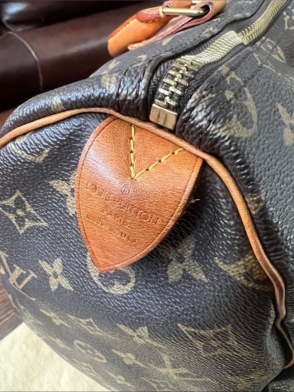 Louis Vuitton Monogram speedy 35 with wallet - Picture 2 of 16